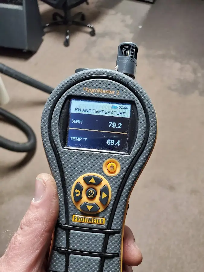 Moisture meter humidity assessment for Mold Remediation & Removal in East Bridgewater